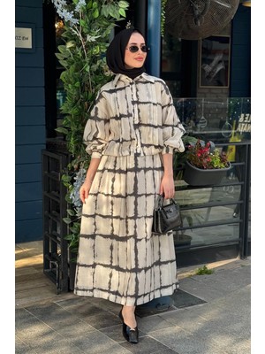 Clande Etekli Takım 2601-3013T Bej
