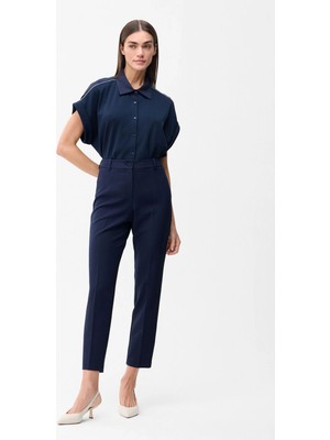 Love My Body Boru Paça Pantolon Lacivert 153L9239003