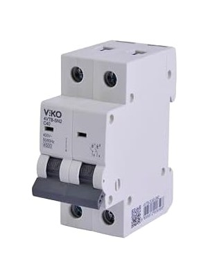 4VTB-2C40 Otomatik Sigorta 4,5ka C Tipi 2 Kutup 40A