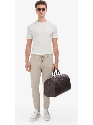 Pierre Cardin Erkek Bej Kumaş Pantolon 50325158-VR012