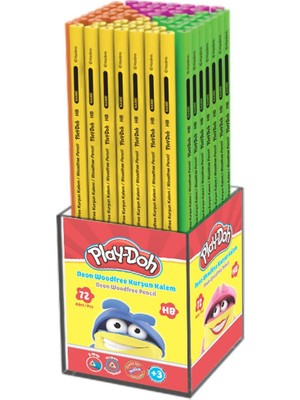 Play-Doh Kurşun Kalem Woodfree Neon 72 Li PLAY-KK019