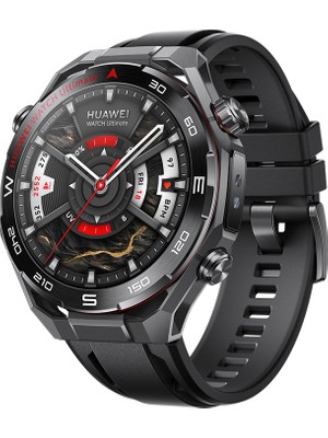 Huawei Watch Ultimate 2, Zirkonyum Bazlı Sıvı Metal Kasa,150m Dalış Desteği, Bluetooth Arama, Hassas Sağlık Takibi, iOS & Android Uyumlu, Siyah