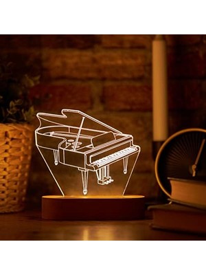 Çalanlara Özel 3D LED Lamba