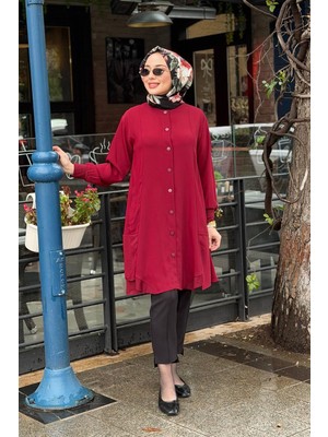 Red Show Ceket 27260 Bordo
