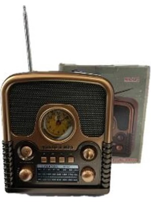 Everton RT-743 Bluetooth Fm-Usb-Tf-Aux Şarjlı Nostaljik Radyo
