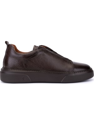 Tamer Tanca Erkek Hakiki Deri Kahverengi Sneakers & Spor Ayakkabı 1163 2526 Erk Ayk Y26 Kahve Fltr