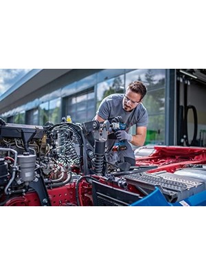 Professional Gds 18V-450 Pc Akülü Darbeli Somun Sıkma (18 Volt, Solo, L-Boxx Çanta, 450 Nm Maks. Tork, 1/2" Kare Uç Girişi)