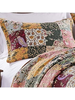 Antique Authentic Patchwork Yorgan Seti
