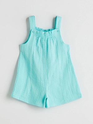 Lc Waikiki Yeni Sezon Askılı Kare Yaka Kız Çocuk Salopet