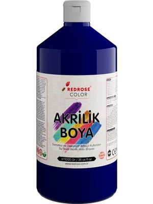 Lacivert Akrilik Boya 1000 gr