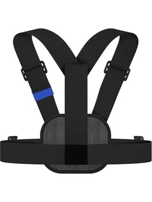 Aksiyon Kamera Göğüs Askısı (Vest Chest) | Hızlı Çıkarılabilir Yelek Göğüs Kayışı | 13/12/11/10/9/8/7/6/5, Osmo Action 3/4/5 Pro, Modelleri ile Uyumludur (Siyah)