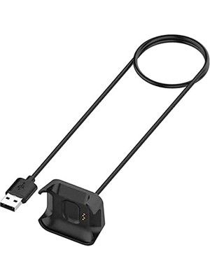 Ile Uyumlu Giyilebilir Akıllı Saat Şarjı Aleti Manyetik Şarj Adaptörü Ile Uyumlu USB Şarj Kablosu (Siyah)