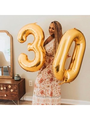 Xesha 5 Yaş Doğum Günü Rakamlı Balon Yaş Günü Renk Uçan Balon 102 cm Doğum Günü ve Parti Dekorasyonu Büyük Boy Folyo Balon 40 Inç - 102 cm Doğum Günü Dekorasyonu Balon Yaş Sayı Helyum Balon 5 Rakamı
