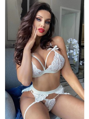 Chic Haven Dantelli Jartiyer Takımı