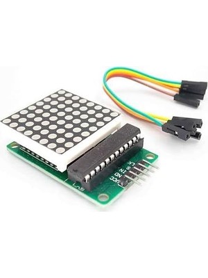 MAX7219 Dot Matrix 8×8 LED Display Modülü