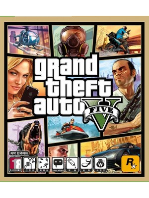 Grand Theft Auto V (GTA 5)  Standard Edition (PC Oyunu) Rockstar Game Key