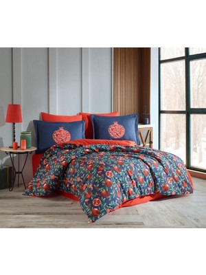 Chic Haven Çift Kişilik Poplin Nev Plenty Kırmızı