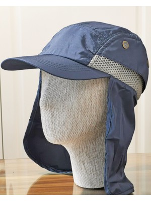 Özgöksu Şapka Uv Korumalı Yazlık Enselikli Şapka Arazi Şapkası Lejyoner Şapka