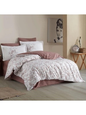 Chic Haven Çift Kişilik Ranforce Nev Takımı Calvina Kahve