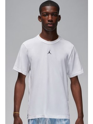 Nike Jordan Dri-Fit Sport T-Shirt Erkek Spor Tişört Beyaz