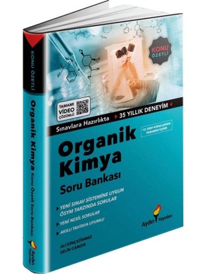 Aydın Ayt Organik Kimya Konu Özetli Soru Bankası(Yeni)