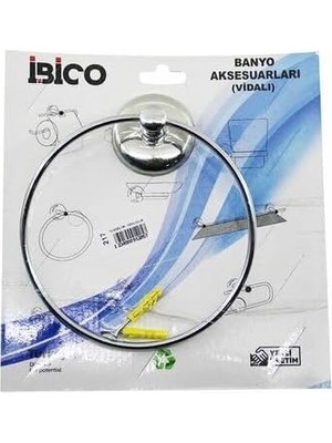 Yuvarlak Metal Havluluk, Vidalı Montaj