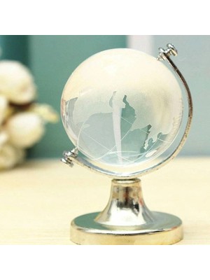 Nemere Kristal Büyük Boy Cam Dünya Küresi