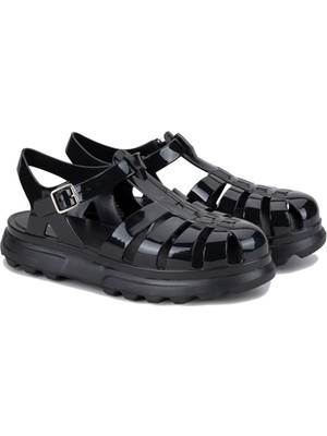 Igor 36-40 Numra Arası Vega Parlak Sandalet - Siyah