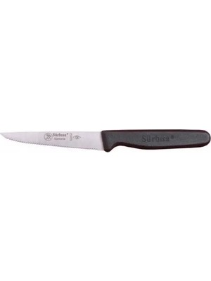 TeknoKapsül 61004LZ - Sürmene Lazerli, Tırtıklı Sebze Bıçağı 9,5cm
