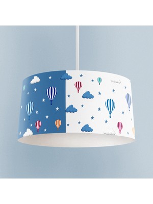 PremiumPort Yollu ve Seksek Desenli Bebek ve Çocuk Odası Avizesi