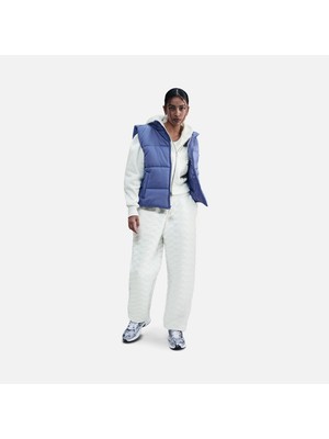 Nike Sportswear Phoenix Fleece Oversized Yüksel Bel Kadın Beyaz Eşofman Altı | HV2779-133