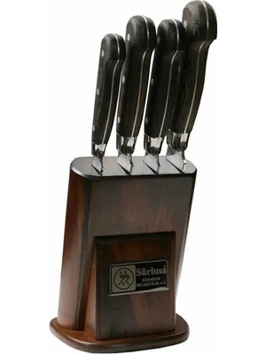 TeknoKapsül 61502YM - Sürmene Yöresel Mutfak Bıçağı Seti - 4 Lü Set