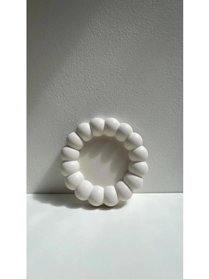 Çağıl Candles Dekoratif Bubble Tabak | Mum & Takı & Biblo Tepsisi