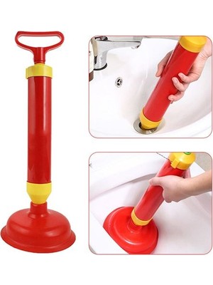 Pileli Store Turk Unblocker Pistonlu Klozet Lavabo Gider Açıcı Pompa
