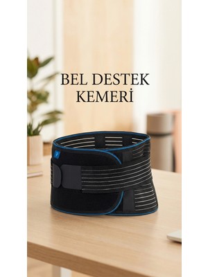 Mercansa Unisex Ortopedik Bel Destekli Ayarlanabilir Çalışma Korsesi