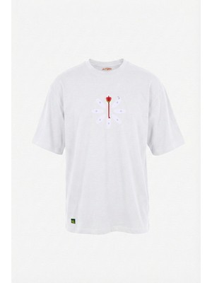 Dad & Children Rise & Carry Love Unisex Oversize T-Shirt