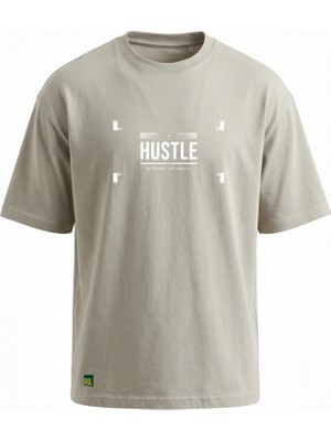 Dad & Children Hustle Unisex Oversize T-Shirt