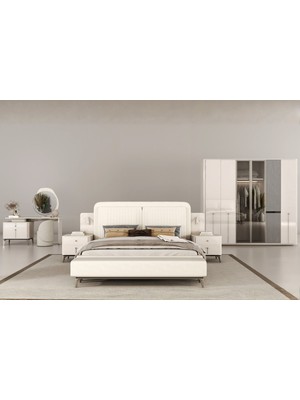 Doressa Lexus Reflekte Camlı Yatak Odası Takımı