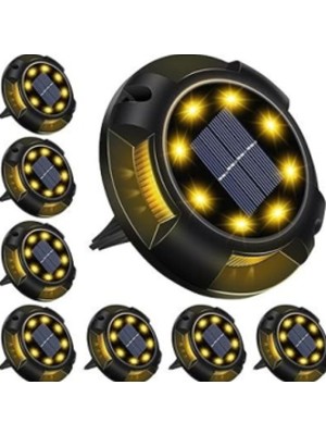 TeknoKapsül Solar Güneş Panelli LED Bahçe Ledi (4'lü)