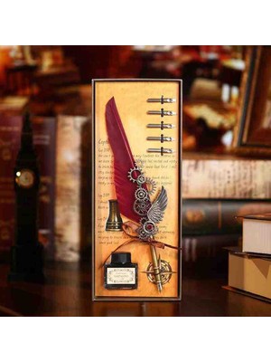 Wolawood Osmanlı Zarafetini Masanıza Taşıyın: El Yapımı Divit Hokka Seti – Sanat, Tarih ve Prestijin Buluşması! Hediyelik Set Güzel Yazı Hat Sanatı Takımı