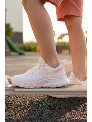 In Step Magic Pro Beyaz Detaylı Çocuk ve Genç Spor Ayakkabı