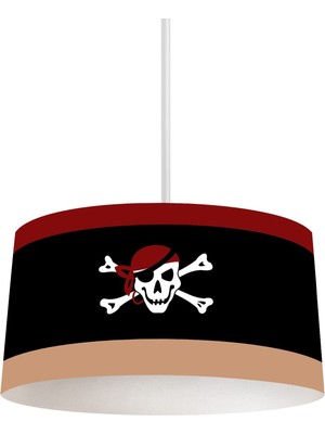 PremiumPort Kuru Kafa Desenli Çocuk ve Bebek Odası Sarkıt Avize, Şık ve Eğlenceli Işık