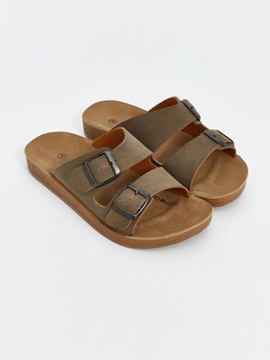 LC Waikiki Çift Bantlı Kız Çocuk Terlik  (S5)