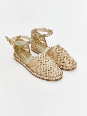 LC Waikiki Hasır Örgülü Kız Çocuk Babet  (S5)