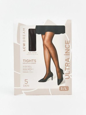 LC Waikiki 5 Denye Ultra Ince Parlak Kadın Külotlu Çorap  (S6)