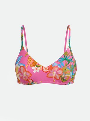 LC Waikiki Çıkarılabilir Pedli Çiçekli Kadın Bikini Üstü  (S6)