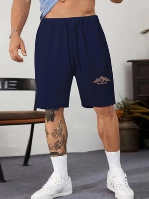 Punix Punıx Büyük Beden Özel Tasarım Art Boğa Baskılı Yüksek Kalite Yazlık Erkek Battal Şort