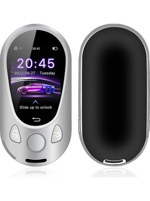 Ledarmy Smart Key Akıllı Araç Anahtarı TK988 Gümüş Dokunmatik Ekranlı Uzaktan Kumanda Smart Display Key Universal Araba Anahtarı