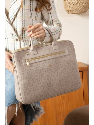 Orijinal Just Polo Ayarlanabilir Askılı Lüks Laptop & Evrak Çantası Shopper Ebat 30 x 40 cm