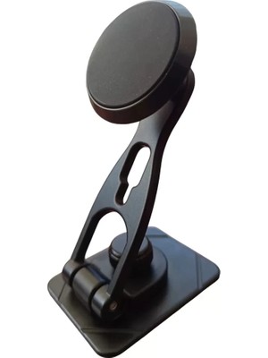 Midas Toptan Home Mıknatıslı Yapışkanlı 360 Dereceli Telefon Tutacağı Tutucu Siyah